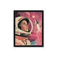 Picture of Astronaut in Space _GroupedProduct_Rectangle_Portrait_Framed_Matted_