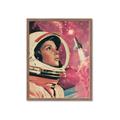 Picture of Astronaut in Space _GroupedProduct_Rectangle_Portrait_Framed_Matted_