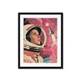 Picture of Astronaut in Space _GroupedProduct_Rectangle_Portrait_Framed_Matted_