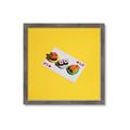 Picture of Sushi Selection on a Playing Card _GroupedProduct_Square_Framed_Matted_