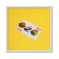 Picture of Sushi Selection on a Playing Card _GroupedProduct_Square_Framed_Matted_