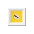 Picture of Sushi Selection on a Playing Card _GroupedProduct_Square_Framed_Matted_