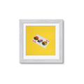 Picture of Sushi Selection on a Playing Card _GroupedProduct_Square_Framed_Matted_