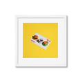 Picture of Sushi Selection on a Playing Card _GroupedProduct_Square_Framed_Matted_