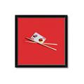 Picture of Sushi card _GroupedProduct_Square_Framed_Matted_