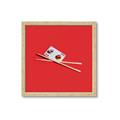 Picture of Sushi card _GroupedProduct_Square_Framed_Matted_