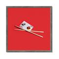 Picture of Sushi card _GroupedProduct_Square_Framed_Matted_