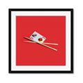Picture of Sushi card _GroupedProduct_Square_Framed_Matted_