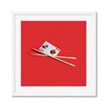 Picture of Sushi card _GroupedProduct_Square_Framed_Matted_