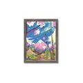 Picture of The Way To the Mountain _GroupedProduct_Rectangle_Portrait_Framed_Matted_