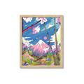 Picture of The Way To the Mountain _GroupedProduct_Rectangle_Portrait_Framed_Matted_