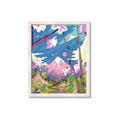 Picture of The Way To the Mountain _GroupedProduct_Rectangle_Portrait_Framed_Matted_