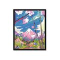 Picture of The Way To the Mountain _GroupedProduct_Rectangle_Portrait_Framed_Matted_