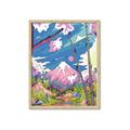 Picture of The Way To the Mountain _GroupedProduct_Rectangle_Portrait_Framed_Matted_