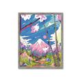 Picture of The Way To the Mountain _GroupedProduct_Rectangle_Portrait_Framed_Matted_