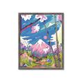 Picture of The Way To the Mountain _GroupedProduct_Rectangle_Portrait_Framed_Matted_