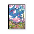 Picture of The Way To the Mountain _GroupedProduct_Rectangle_Portrait_Framed_Matted_