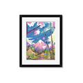Picture of The Way To the Mountain _GroupedProduct_Rectangle_Portrait_Framed_Matted_