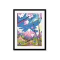 Picture of The Way To the Mountain _GroupedProduct_Rectangle_Portrait_Framed_Matted_