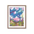 Picture of The Way To the Mountain _GroupedProduct_Rectangle_Portrait_Framed_Matted_