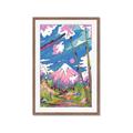 Picture of The Way To the Mountain _GroupedProduct_Rectangle_Portrait_Framed_Matted_