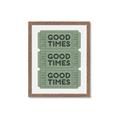 Picture of Good Times Poster _GroupedProduct_Rectangle_Portrait_Framed_Matted_