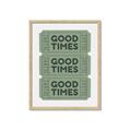 Picture of Good Times Poster _GroupedProduct_Rectangle_Portrait_Framed_Matted_