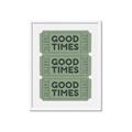 Picture of Good Times Poster _GroupedProduct_Rectangle_Portrait_Framed_Matted_