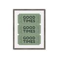 Picture of Good Times Poster _GroupedProduct_Rectangle_Portrait_Framed_Matted_