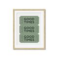 Picture of Good Times Poster _GroupedProduct_Rectangle_Portrait_Framed_Matted_