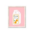 Picture of Orange Juice Poster _GroupedProduct_Rectangle_Portrait_Framed_Matted_