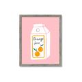 Picture of Orange Juice Poster _GroupedProduct_Rectangle_Portrait_Framed_Matted_