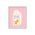 Picture of Orange Juice Poster _GroupedProduct_Rectangle_Portrait_Framed_Matted_