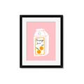 Picture of Orange Juice Poster _GroupedProduct_Rectangle_Portrait_Framed_Matted_
