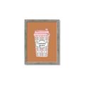 Picture of Caffeeine Queen Poster _GroupedProduct_Rectangle_Portrait_Framed_Matted_