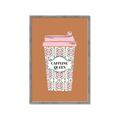 Picture of Caffeeine Queen Poster _GroupedProduct_Rectangle_Portrait_Framed_Matted_