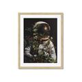 Picture of Untamed Spaceman _GroupedProduct_Rectangle_Portrait_Framed_Matted_