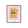 Picture of Maneki Neko – Lucky Cat _GroupedProduct_Rectangle_Portrait_Framed_Matted_
