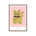 Picture of Maneki Neko – Lucky Cat _GroupedProduct_Rectangle_Portrait_Framed_Matted_