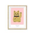 Picture of Maneki Neko – Lucky Cat _GroupedProduct_Rectangle_Portrait_Framed_Matted_