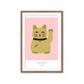 Picture of Maneki Neko – Lucky Cat _GroupedProduct_Rectangle_Portrait_Framed_Matted_