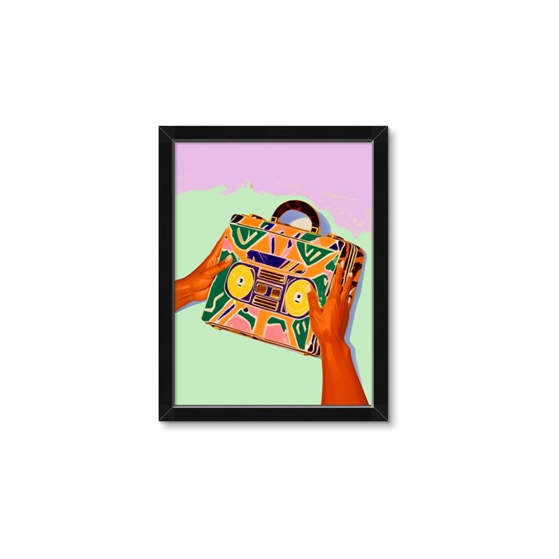 Picture of A Suitcase Full of Memories _GroupedProduct_Rectangle_Portrait_Framed_Matted_