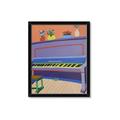 Picture of Retro Style Piano _GroupedProduct_Rectangle_Portrait_Framed_Matted_