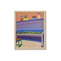 Picture of Retro Style Piano _GroupedProduct_Rectangle_Portrait_Framed_Matted_