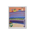 Picture of Retro Style Piano _GroupedProduct_Rectangle_Portrait_Framed_Matted_