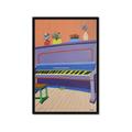 Picture of Retro Style Piano _GroupedProduct_Rectangle_Portrait_Framed_Matted_