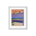 Picture of Retro Style Piano _GroupedProduct_Rectangle_Portrait_Framed_Matted_