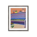Picture of Retro Style Piano _GroupedProduct_Rectangle_Portrait_Framed_Matted_