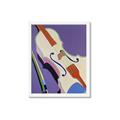 Picture of Retro Style Violin _GroupedProduct_Rectangle_Portrait_Framed_Matted_