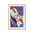 Picture of Retro Style Violin _GroupedProduct_Rectangle_Portrait_Framed_Matted_